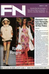 Footwear News Cover