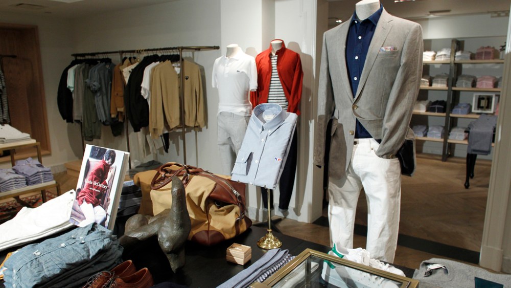 J. Crew Adds Men’s to Madison Avenue Collection Store