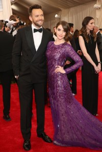 Joel McHale and Alison Brie
