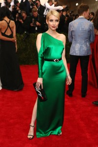 Emma Roberts in Ralph Lauren and Monique Péan
