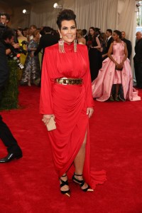 Kris Jenner in Balmain