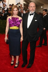 Ruth Wilson in Oscar de la Renta with Peter Copping