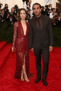 Rose Byrne and Bobby Canavale in Calvin Klein Collection
