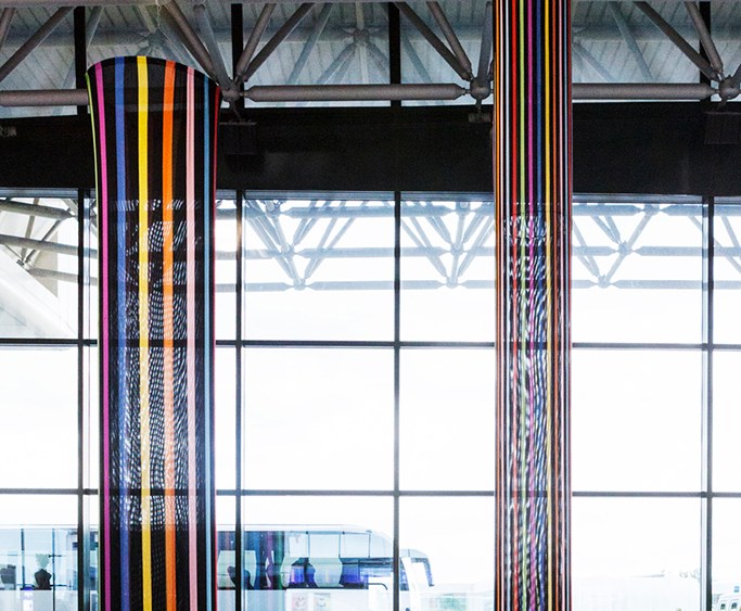 Missoni Installation Decks Out Malpensa