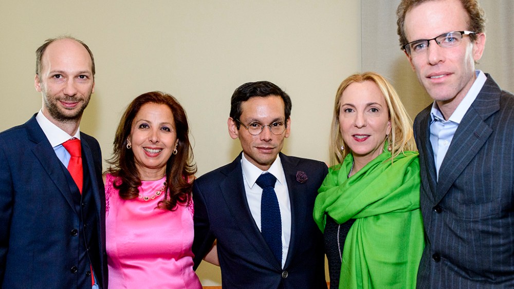 Alexandre Dhuiege, Karine Ohana, Santiago Gonzalez, Susan Rockefeller, Dan Barber