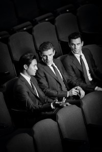 Giorgio Armani Made to Measure campaign featuring Matt Bomer, Dan Stevens and Chen Kun