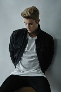 Justin Bieber in Calvin Kelin.