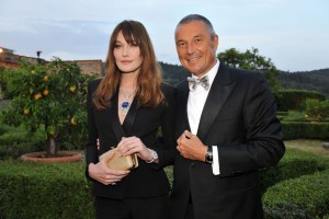 Carla Bruni-Sarkozy and Jean-Christophe Babin