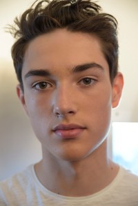 Backstage at Burberry Men's RTW Spring 2016