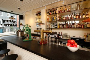 Interior of Caffe Dante