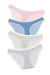 Underwear from the Carolyn Murphy X Cheek Frills collection