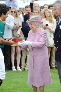 Queen Elizabeth at Queen's Cup