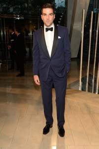 Zachary Quinto at 2015 CFDA Fashion Awards Red Carpet