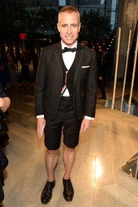 Thom Browne at 2015 CFDA Fashion Awards Red Carpet
