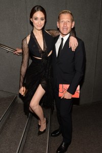 Emmy Rossum and Paul Andrew at CFDA 2015 After Party