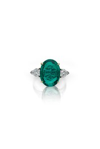 Colombian emerald at Christie's New York Important Jewels
