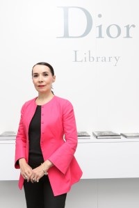 Florence Muller at Dior boutique in Seoul