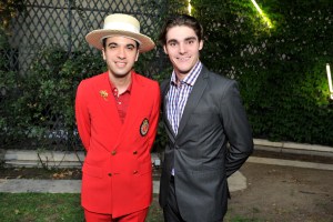 DJ Cassidy and Rj Mitte at Farfetch dinner