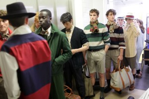Backstage, Dunhill, Men's, Spring, 2016