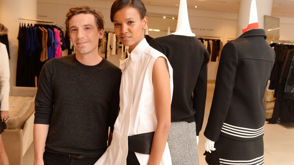 Julien Dossena and Liya Kebede
