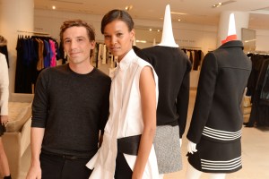 Julien Dossena and Liya Kebede