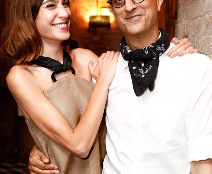 Alexa Chung and Max Vadukul