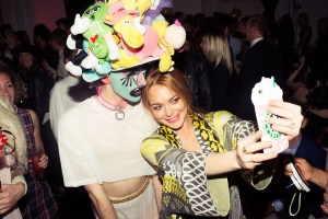 Moschino Faberge Jeremy Scott Mila Kunis