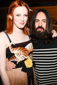 Karen Elson and Alessandro Michele