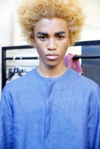 Backstage at Haider Ackermann Men's Spring 2016
