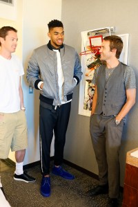 Rag & Bone, Nathan Bogle, Karl-Anthony Towns and Marcus Wainwright