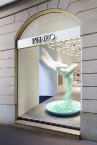 Exterior of Kenzo store in Milan