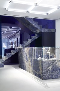 Interior of Kenzo store in Milan