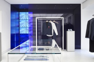 Interior of Kenzo store in Milan