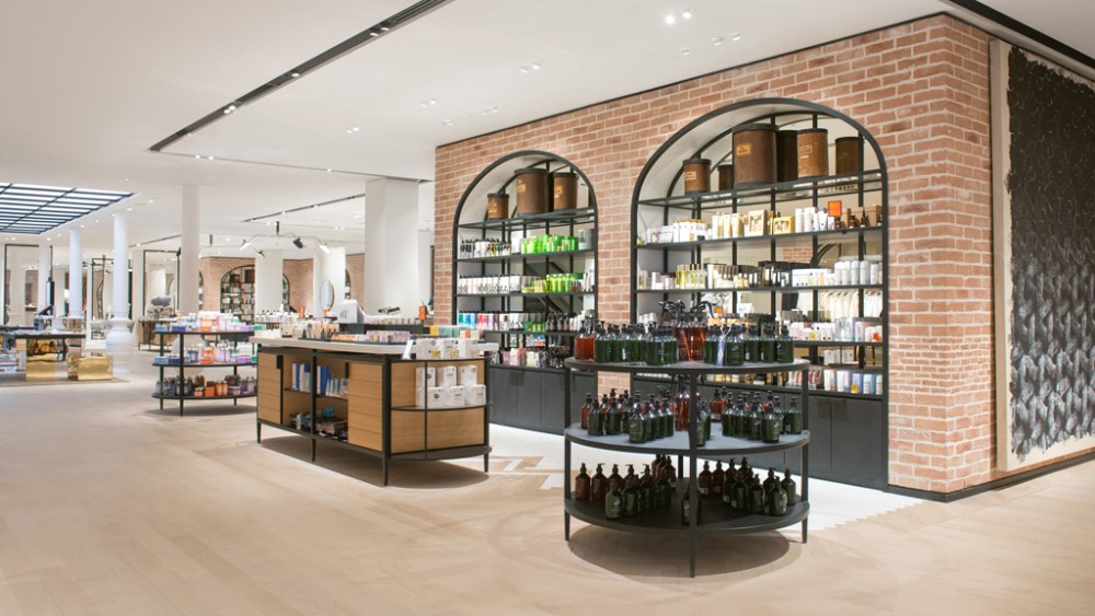The new beauty space at Le Bon Marché.
