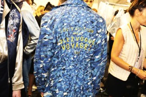 Backstage at Louis Vuitton Men's Spring 2016