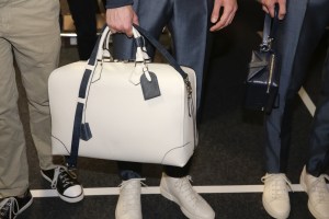 Backstage at Louis Vuitton Men's Spring 2016