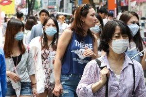 Myeongdong, Seoul, Korea, MERS