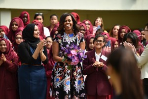 Michelle Obama Preen by Thorton Bregazzi Mary Katranzou