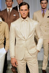 Ralph Lauren Purple Label Men's RTW Spring 2016