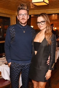 Henry Holland and Maria Hatzistefanis at Rodial Central Saint Martins