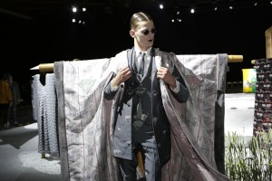 Backstage at Thom Browne Men's Spring 2016