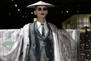 Backstage at Thom Browne Men's Spring 2016