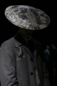 Backstage at Thom Browne Men's Spring 2016