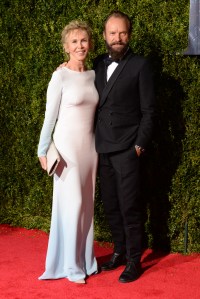 Trudie Styler and Sting at the Tony Awards