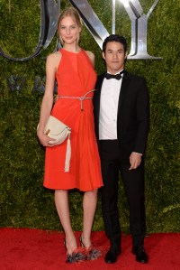 Vanessa Axente and Joseph Altuzarra at the Tony Awards