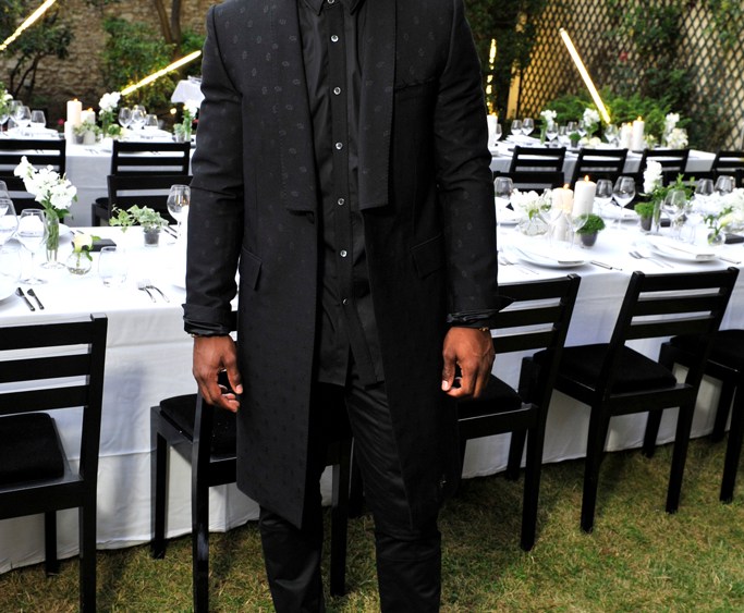 Victor Cruz at Farfetch dinner