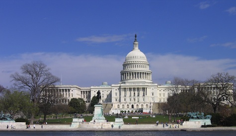 Capitol building in Washington, DC