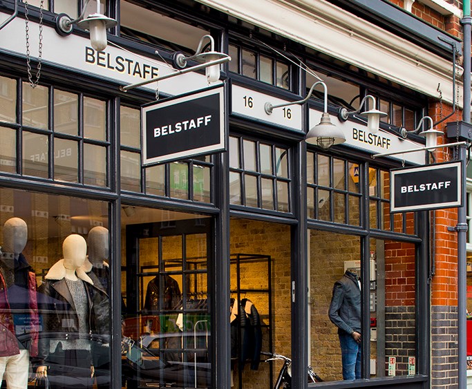 Spitalfields Belstaff Store