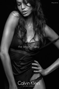 Joan Smalls in Calvin Klein
