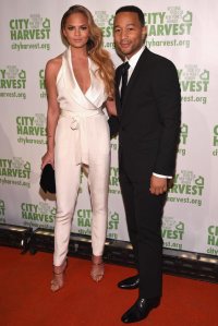 Chrissy Teigen and John Legend's Shoe Style